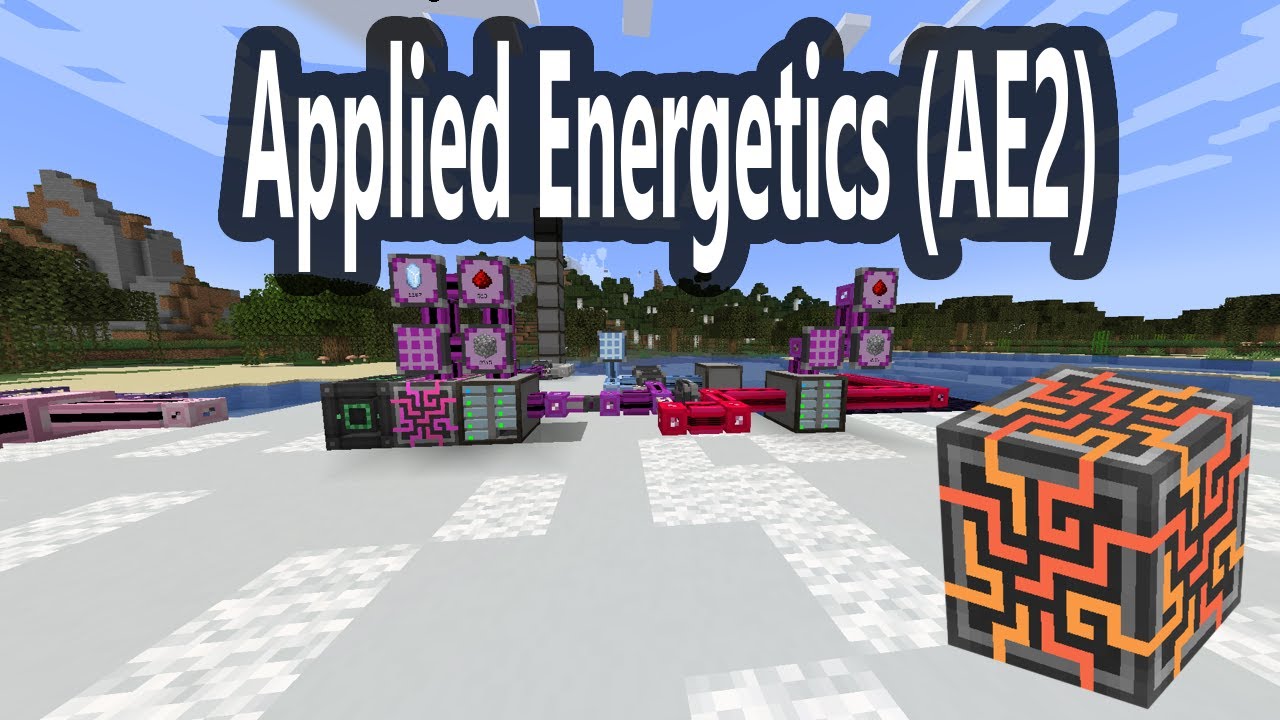 Basic Applied Energistics 2 (AE2) Showcase/Tutorial
