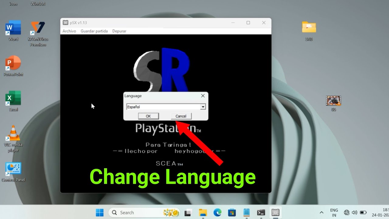How to Change Language in Tekken 3 pSX Emulator on PC | Hindi