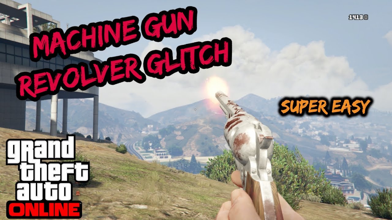 RAPID FIRE REVOLVER GLITCH!!!! (GTA V Online) - YouTube