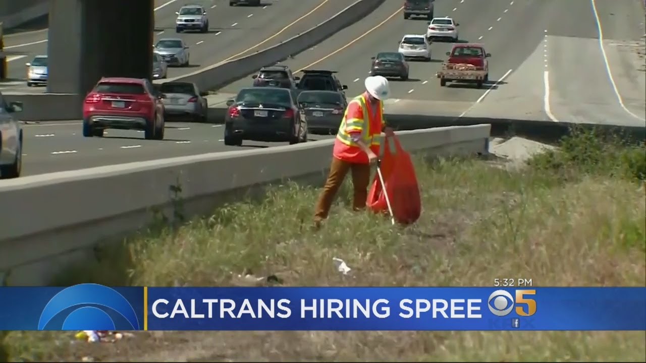 Funding From Gas Tax Has Caltrans Hiring Entry-Level Workers - YouTube
