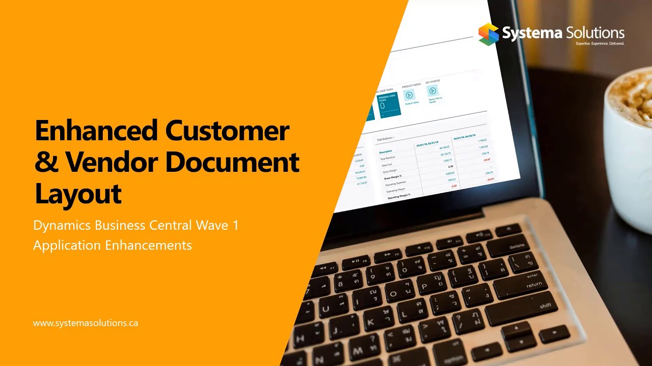 Enhanced Customer and Vendor Document Layout in Business Central