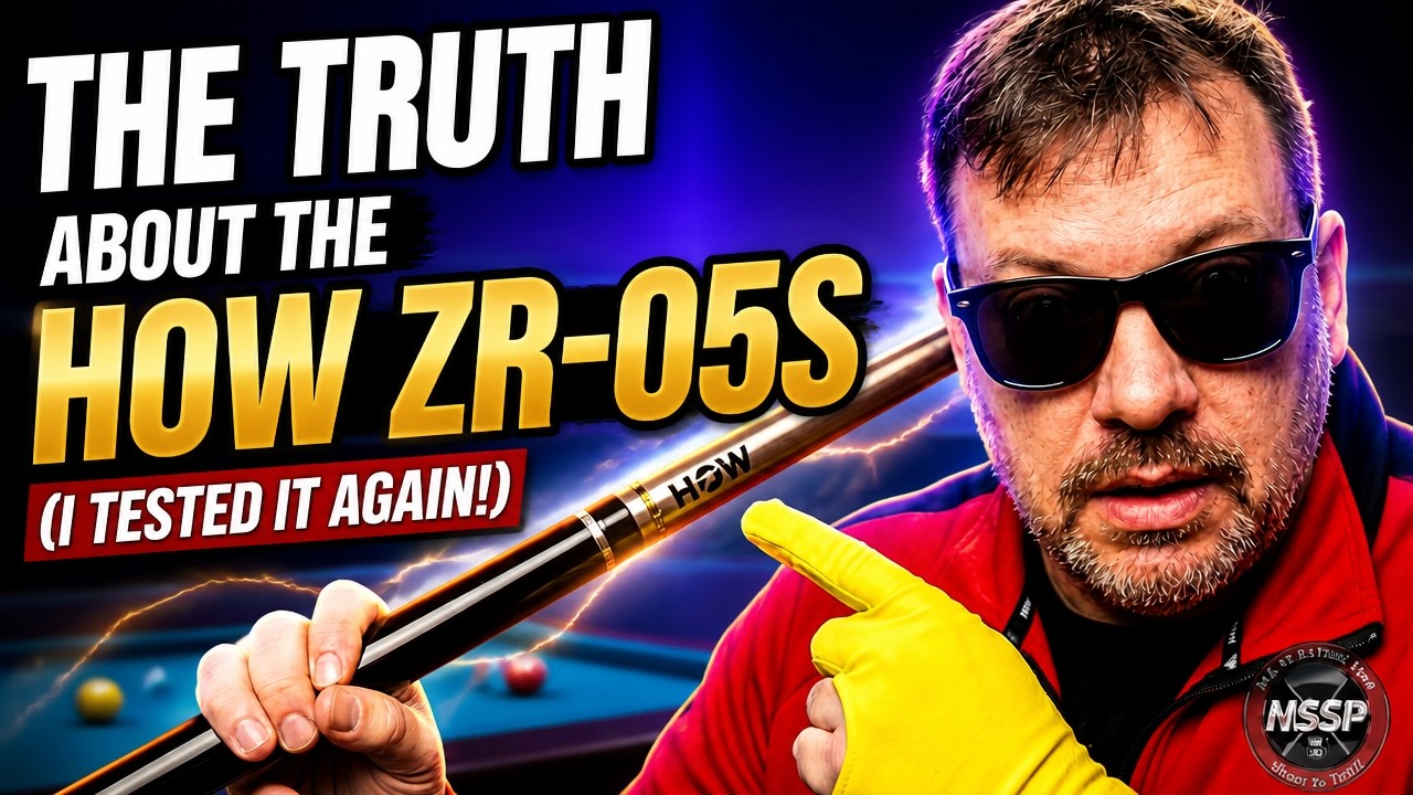 ビリヤード How ZRS-05 The Truth About the HOW ZR-05S (I Tested It Again!) - YouTube