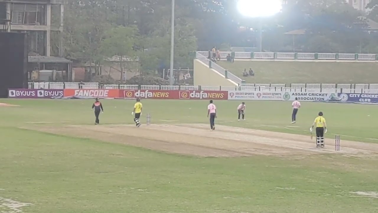 Mukhtar Hussain Bowling in Guwahati Premier League 🔥🔥| Gauhati Town Club vs 91 Yards Club Semi Final