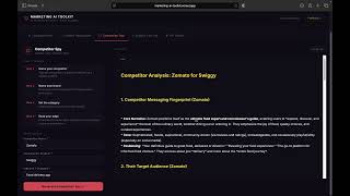 AI Marketing Toolkit Web App Demo | Campaign Brief Generator, ICP Builder & Marketing AI Agents 🚀