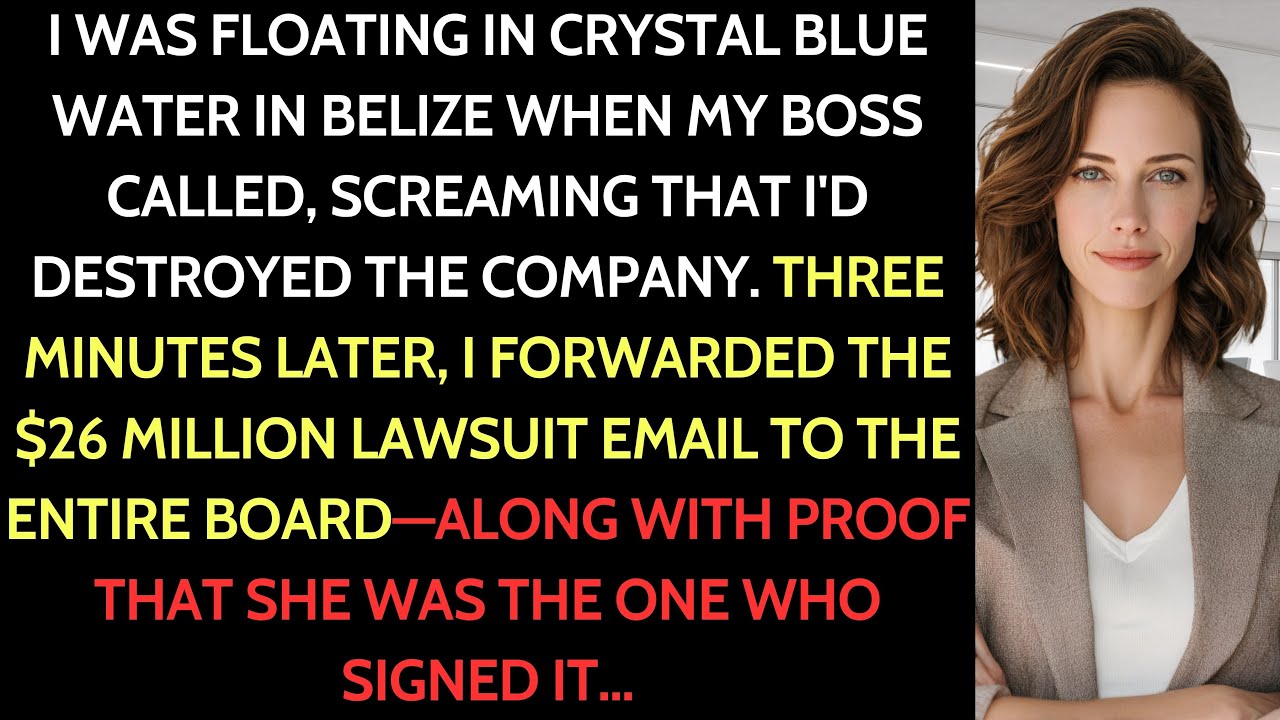 My Boss Called Me on Vacation—So I Forwarded the $26M Lawsuit Email
