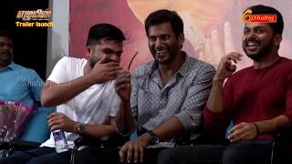 Simbu ,Vishal ,Karthi ஒர மடயல எழமன டரலர வளயட Ezhumin Trailer Launch