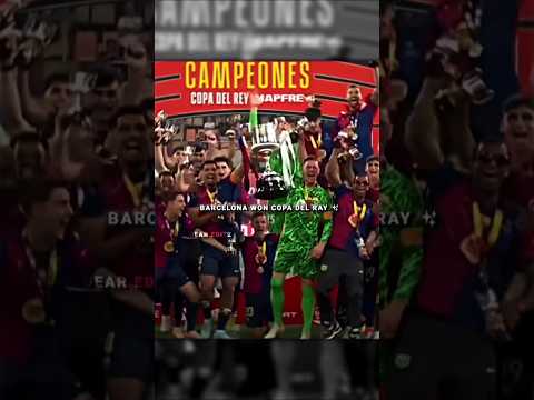 Barcelona V Real Madrid Copa Del Ray Final 🤝🔥 #shorts #trending #views #amazing #football #edit