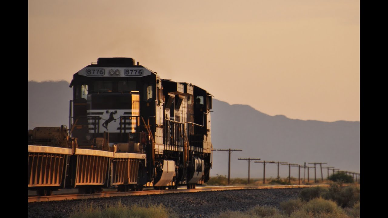 Norfolk Southern Through the Desert - UP Sunset Route