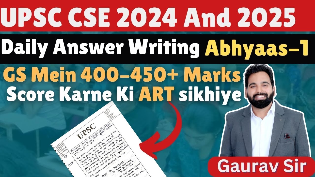 Daily Routine for UPSC Preparation | Timetable | BY GAURAV SIR ...