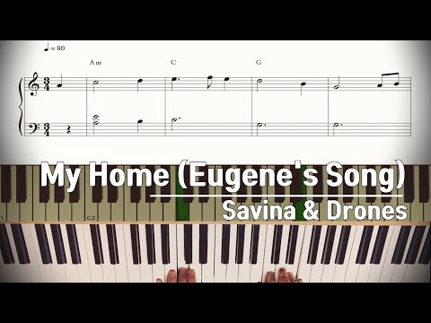 My Home (Eugene's Song) (미스터션샤인 OST, 매우 쉬운 악보) - 사비나앤드론즈