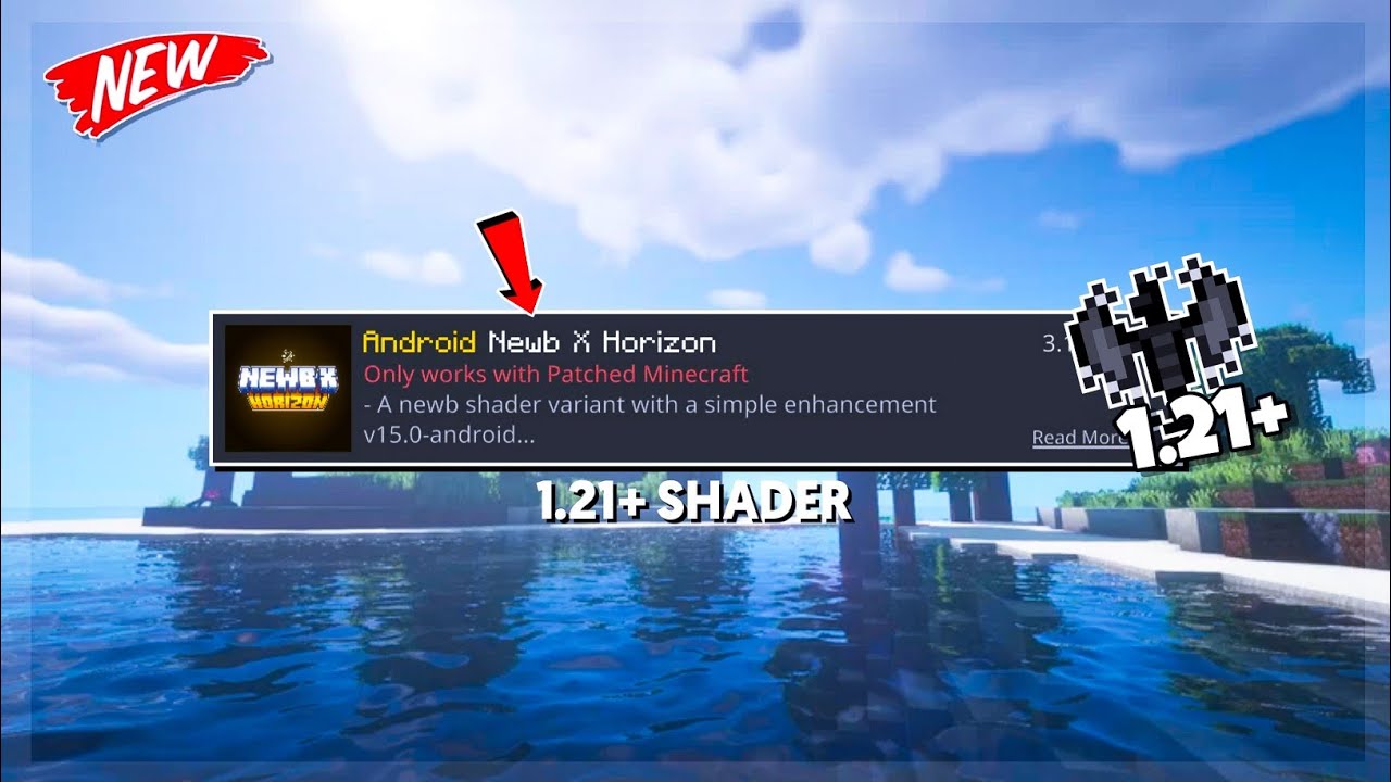 Android Newb X Horizon Shader For Minecraft Pe 1.21.2 || Best Shader ...