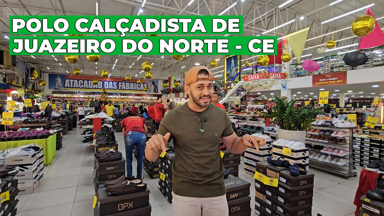 Conheça a Maior loja de Calçados de Juazeiro do Norte na época de Romaria a loja fica Assim