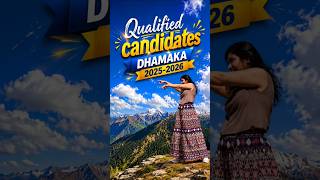 Qualified Candidates Dhamaka 2025–2026 | AIIMS, CSIR-UGC NET, GATE, DBT-BET, ICMR