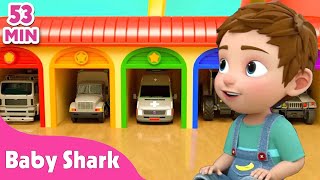 Baby Shark Song  Baby Car | Car Songs | Pinkfong Songs for Children | Nursery Rhymes & Kids Songs