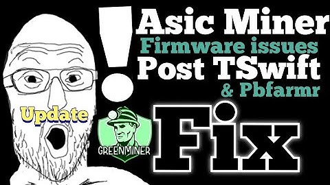 Asic Crypto Miner With Hot Chips! Monitor Tool Is A Must. Post TSwift & pbfarmr firmware issues.