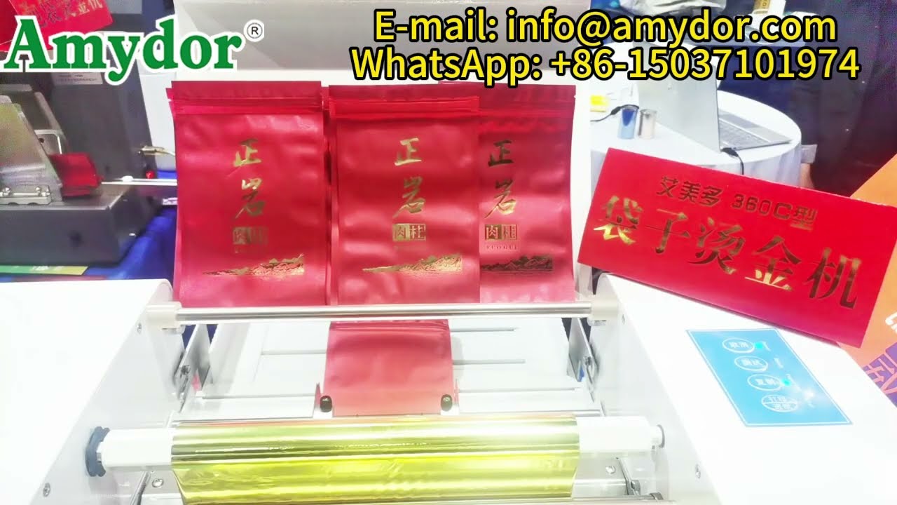 Ziplock Bag Hot Foil Printer