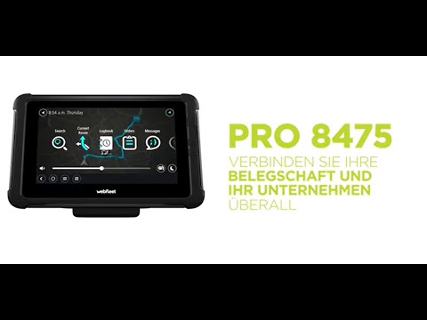 PRO 8475 Driver Terminal - unser bisher robustestes Tablet