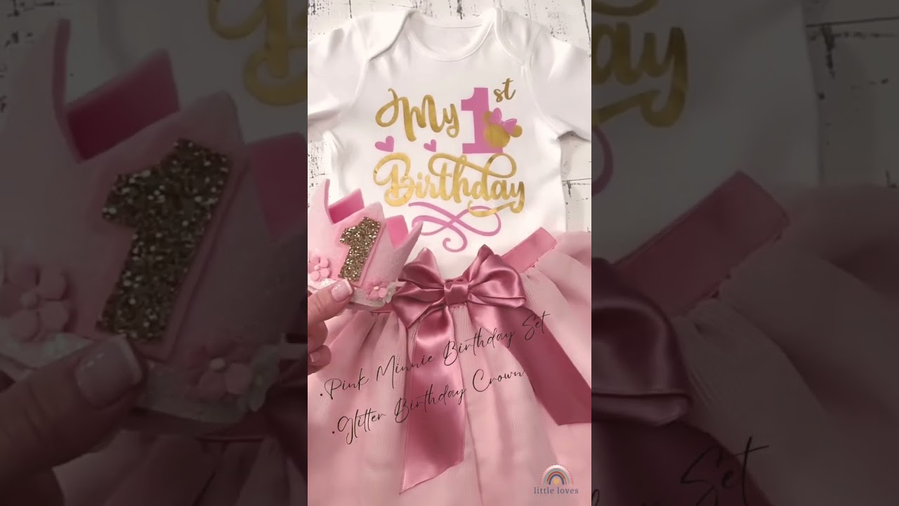 My first Birthday outfit for your most loved! 