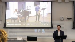 Heitor Villa-Lobos: Fantasia (Movement II – Lent) | Saxophone Lecture-Performance