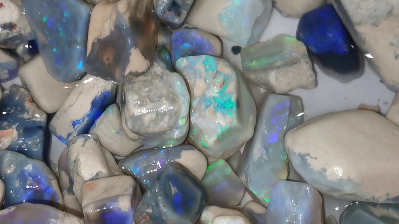 LIGHTNING RIDGE OPAL ROUGH NOBBIES YouTube