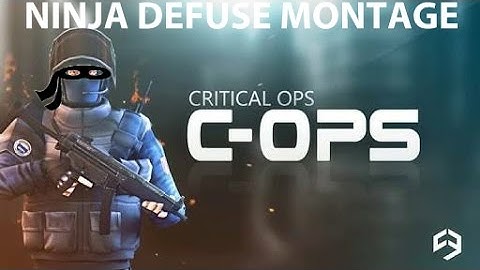 CRITICAL OPS NINJA DEFUSE MONTAGE IN CANALS!