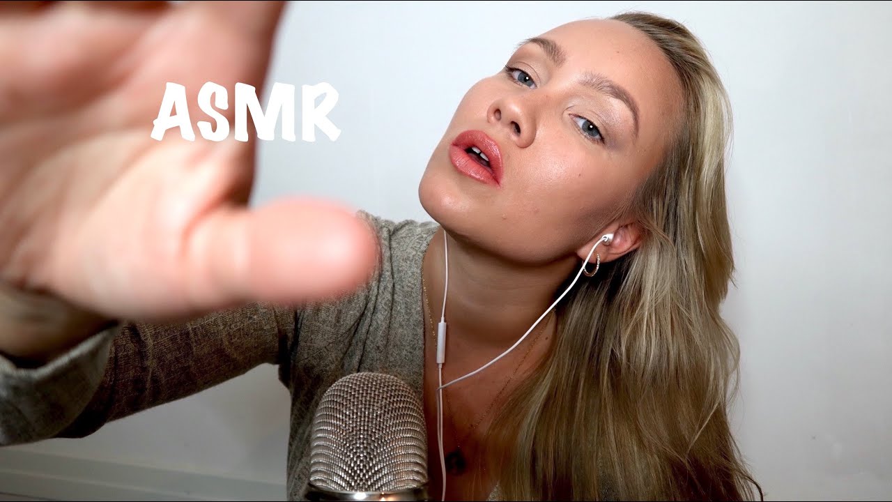 ASMR SUOMI / Hand Movements & Mouth Sounds & Inaudible