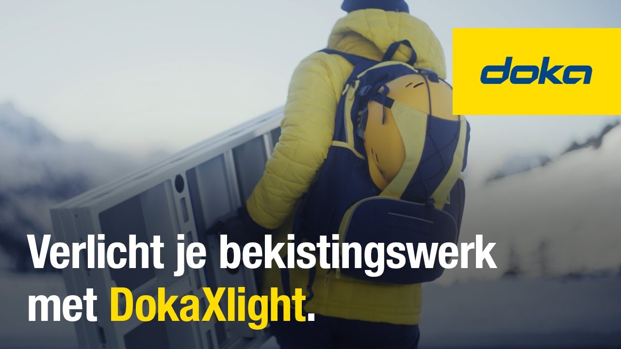 Verlicht je bekistingswerk met DokaXlight. [BE]