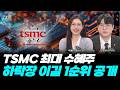"TSMC가 픽했다!" 하락장에도 끄떡없는 반도체 1순위 찐수혜주! 박예림의 시크릿 노트