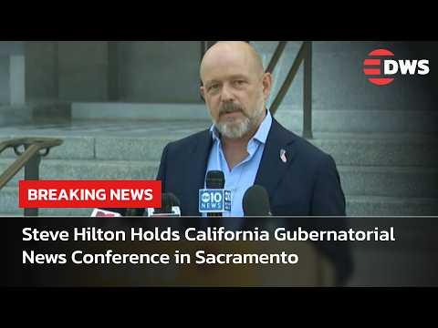 FULL PRESSER: Steve Hilton Holds California Gubernatorial News Conference in Sacramento | AC15