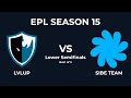 Lvlup vs sibe team  lower semifinals  european pro league s15 dota 2 highlights