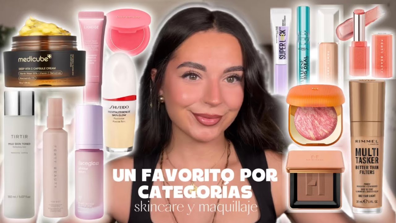 1 FAVORITO DE CADA CATEGORIA✨| Skincare y Maquillaje