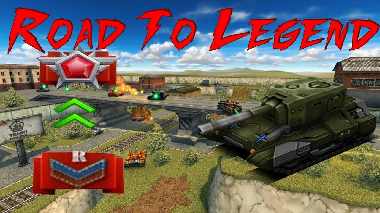 Tanki Legend Tanki Online - Road To Legend #1 - YouTube