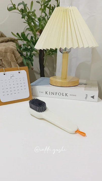 Sikat pembersih dengan dispenser sabun🤩Mau samaan? Klik link no.192 di bio IG : rakki.yushi #sikat