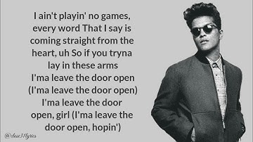 Download Leave The Door Open Lyrics Mp3 Free
