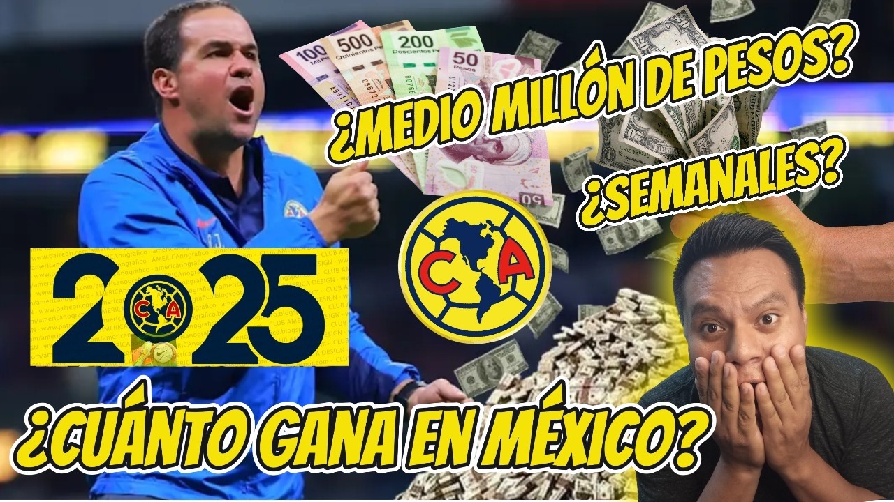 MEDIO MILLON DE PESOS SEMANALES Gana André Jardine en America #