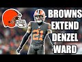 Browns Sign Denzel Ward to a 100.5M Contract Extension