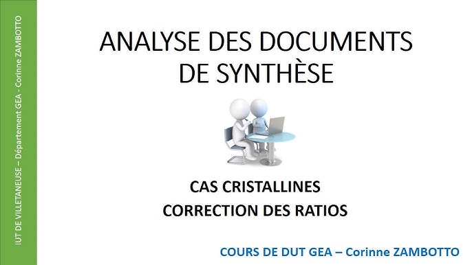 Fiche de révision sur les ratios de structure - Objectif GEA