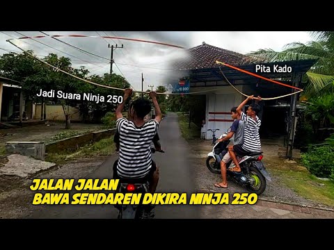 Cara Membuat Sendaren Pita Kado Suara Kemlatak - Tes Ride