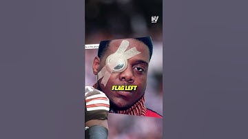 A penalty flag caused NFL left tackle to go blind 😧