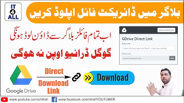 Google Drive Direct Download Link || Google Drive Direct Download Link Generator || Glink Creater
