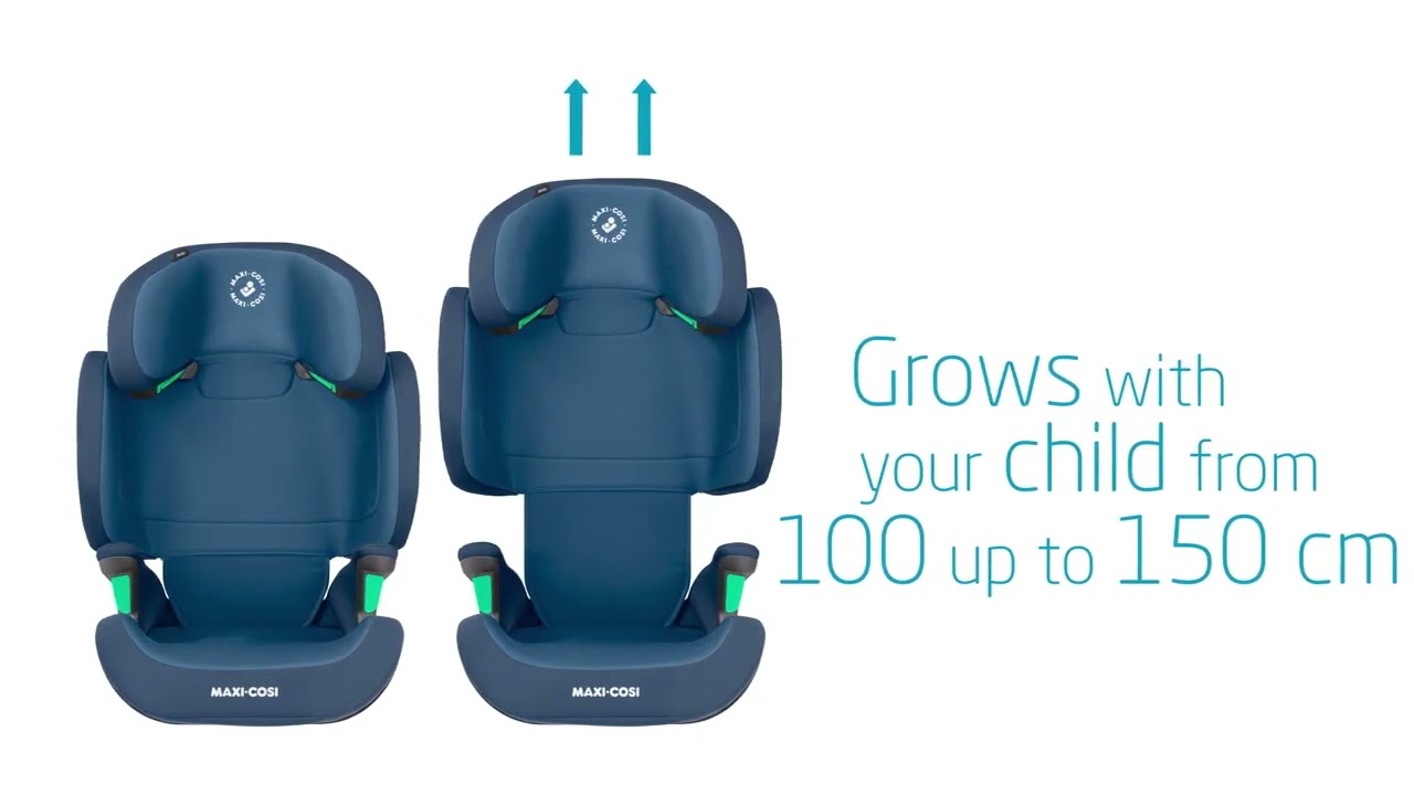 Maxi Cosi Morion Car Seat 3.5 Years to 12 Years - YouTube