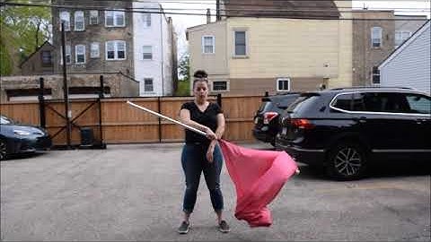 Double Fast Toss (Color Guard Fundamentals Teaching Tutorial Series)