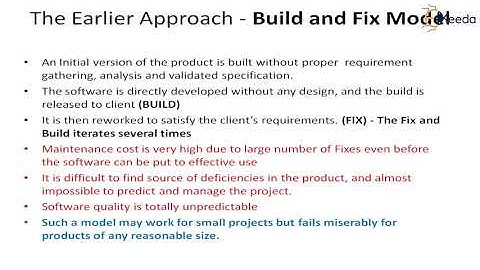 Prescriptive Linear Models (Waterfall Models and V Model) - Software Engineering