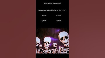 What will be the output ? #java #coding #programming #software #shortsvideo #javaprogramming #quiz