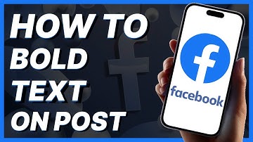 How To Bold Text On Facebook Post | Updated Guide