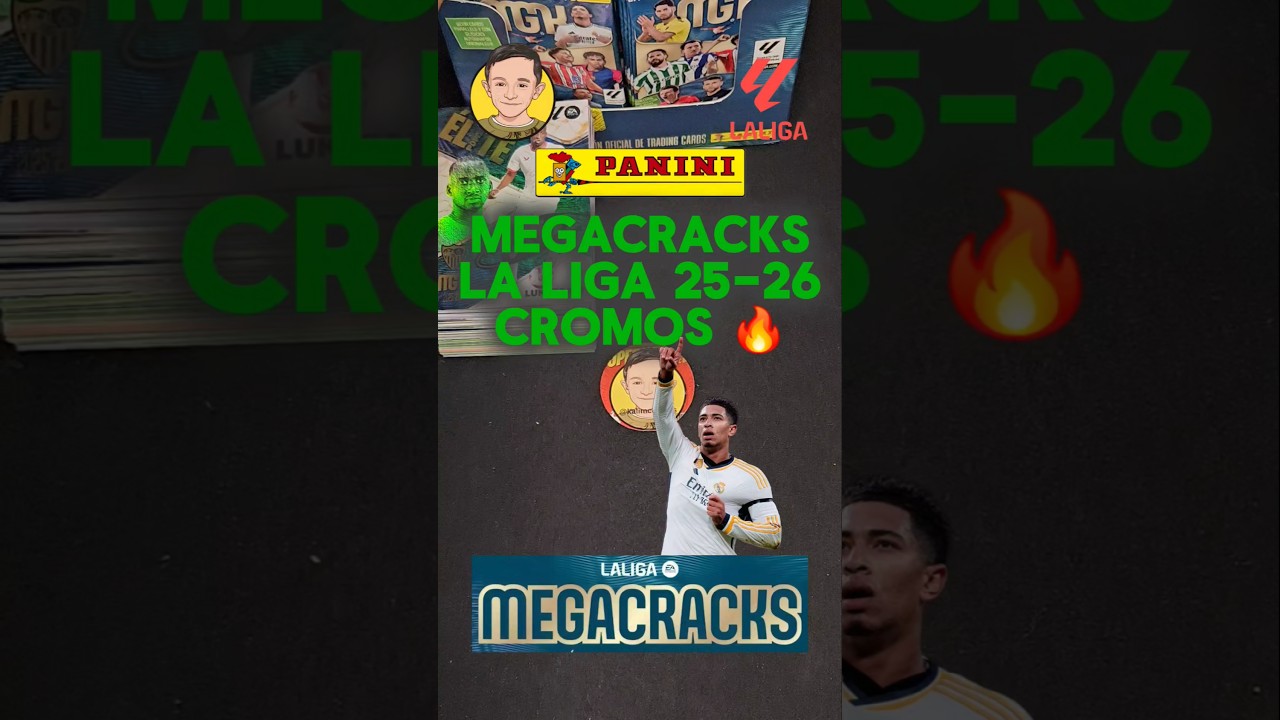 Panini Megacracks La Liga 25-26 Opening 