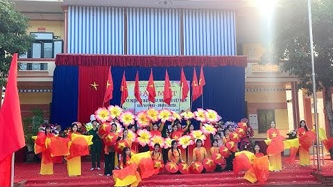 Múa: Dưới bóng cờ Tổ Quốc - chi đoàn 11A6-K45, THPT Hương Cần - Phú Thọ