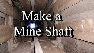 HOW TO TIMBER A MINE SHAFT !!! The Easy Way. ask Jeff Williams screenshot 2
