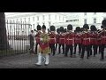 Scots Guards Parade from Wellington Barracks to Receive New Colours