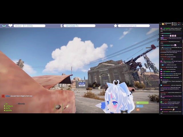 Montage of abuse Rust streamer SnuffyFluffy got after roofcamping